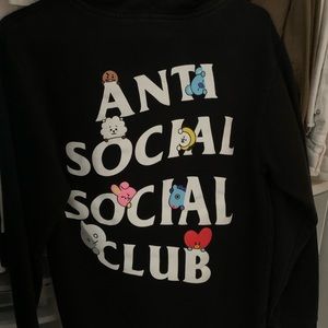 Authentic BT21 Collab with Anti Social Social Club